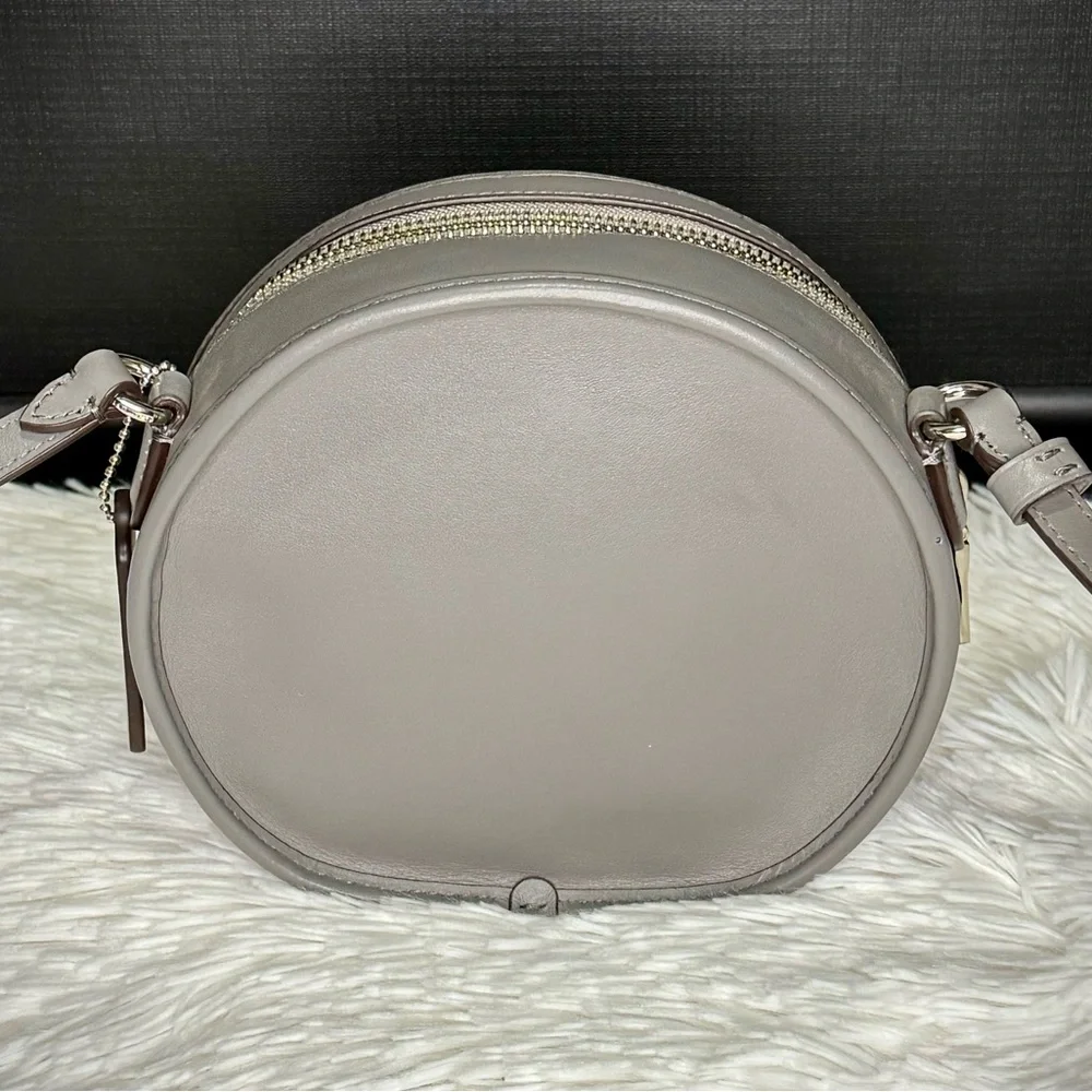 Coach Grey Canteen with Rivets, F39752